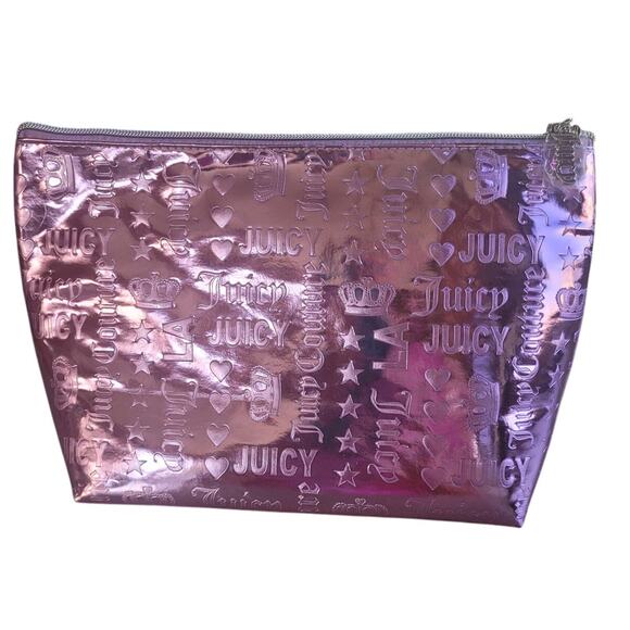 Juicy Couture Handbags - Juicy Couture Makeup Bag NWOT Pink